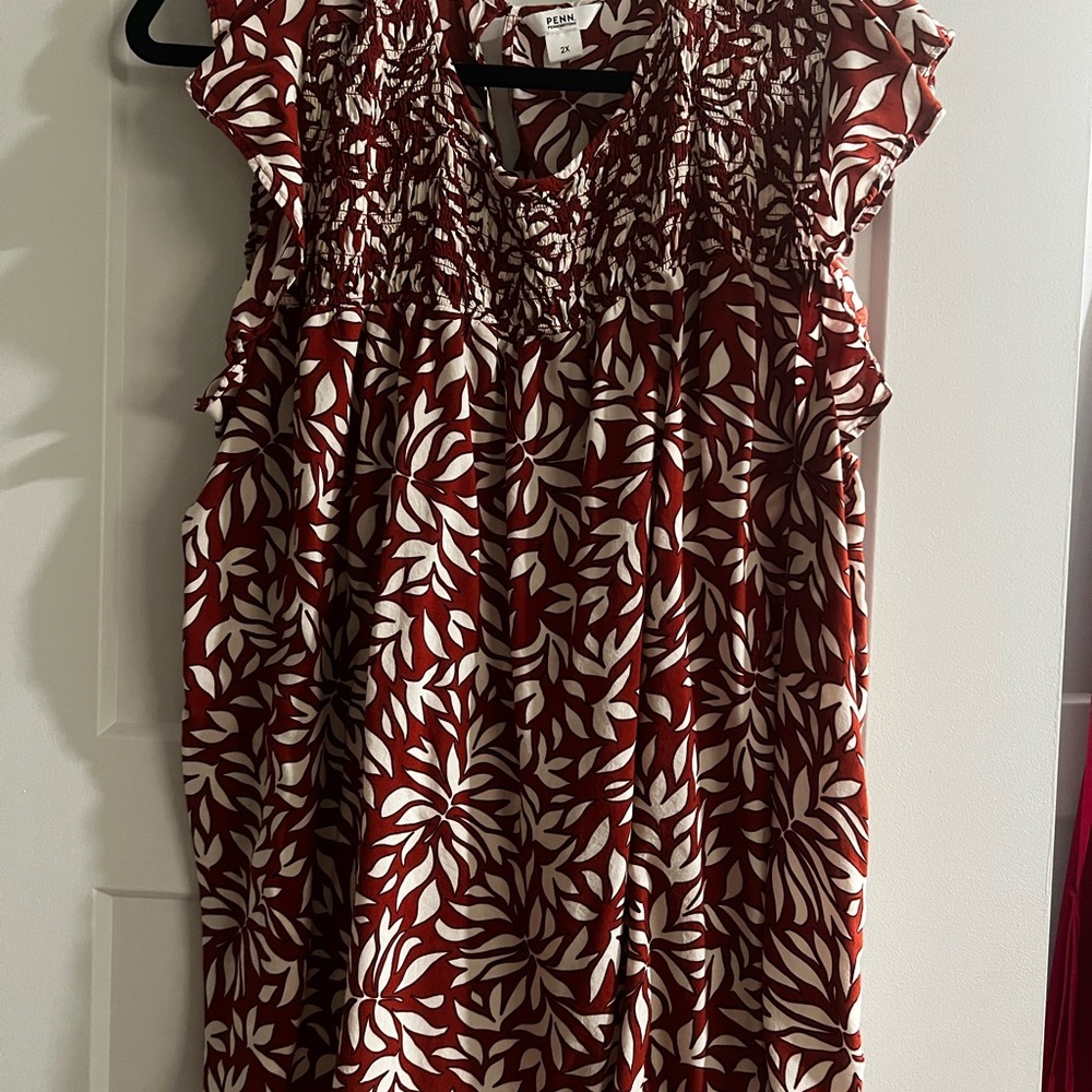 Penningtons Leaf Print Blouse